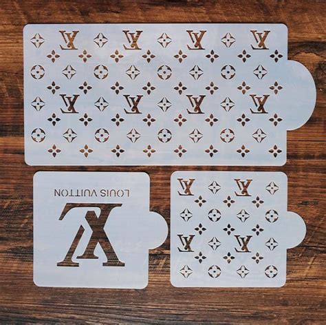 louis vuitton paint stencil|louis vuitton stencil free printable.